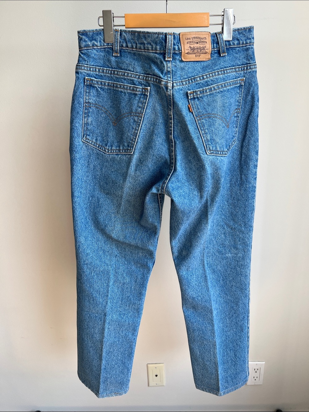Levi's 619 Orange Tab Jeans - Picture 4 of 9